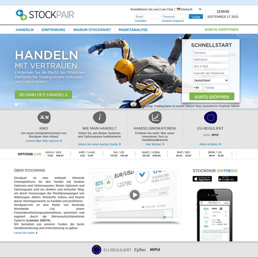Stockpair Betrug Oder Serios - 