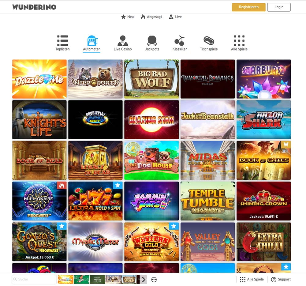 Why My Wunderino Casino Is Better Than Yours