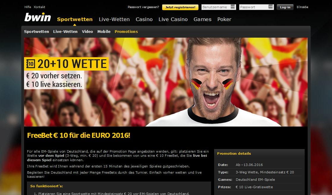 Bwin Aktion Bwin Aktion