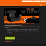 888Sport Saturday Free Bet