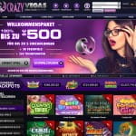 Crazy Vegas Willkommenspaket