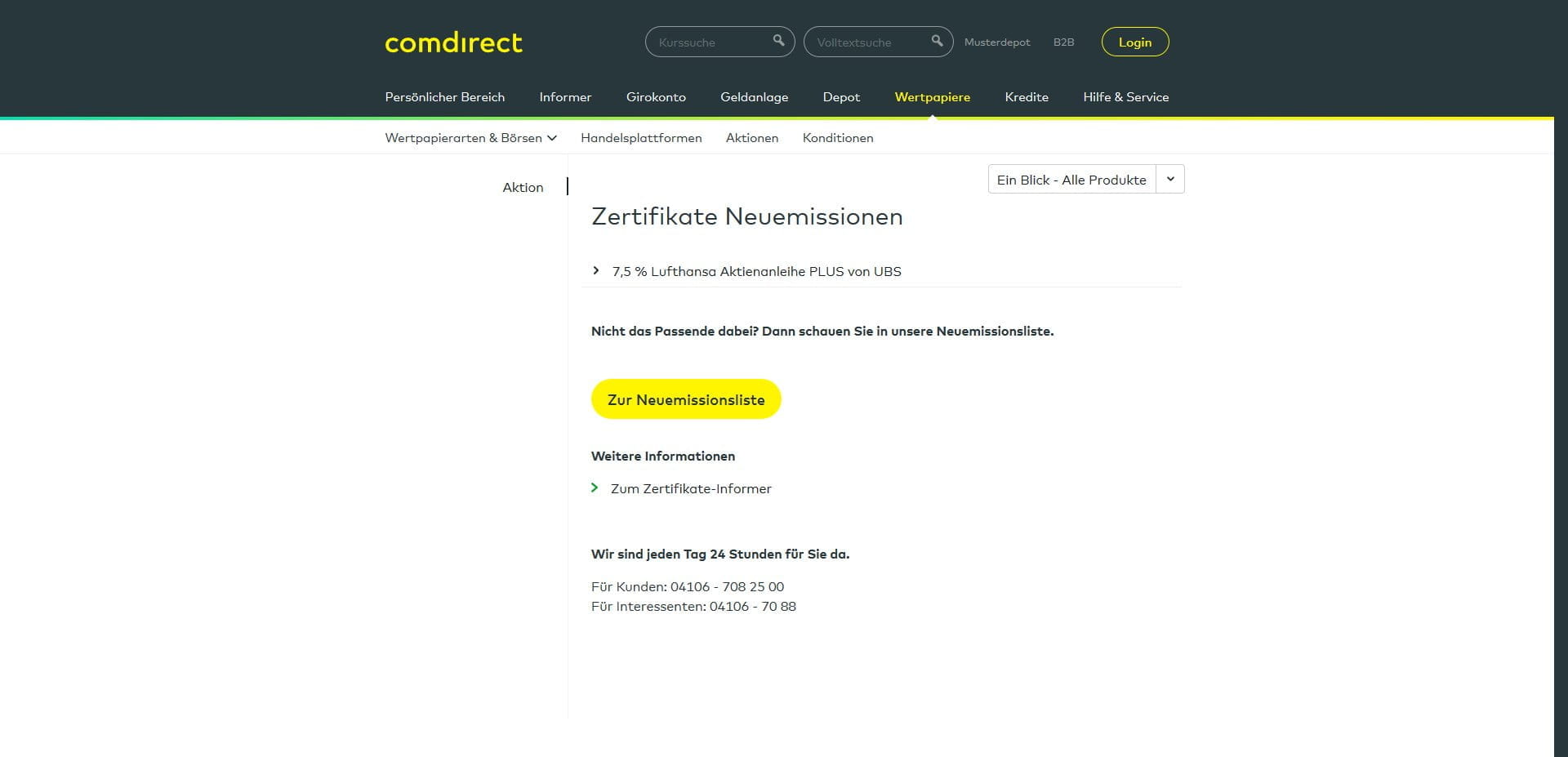 Comdirekt Zinsen Comdirekt Zinsen