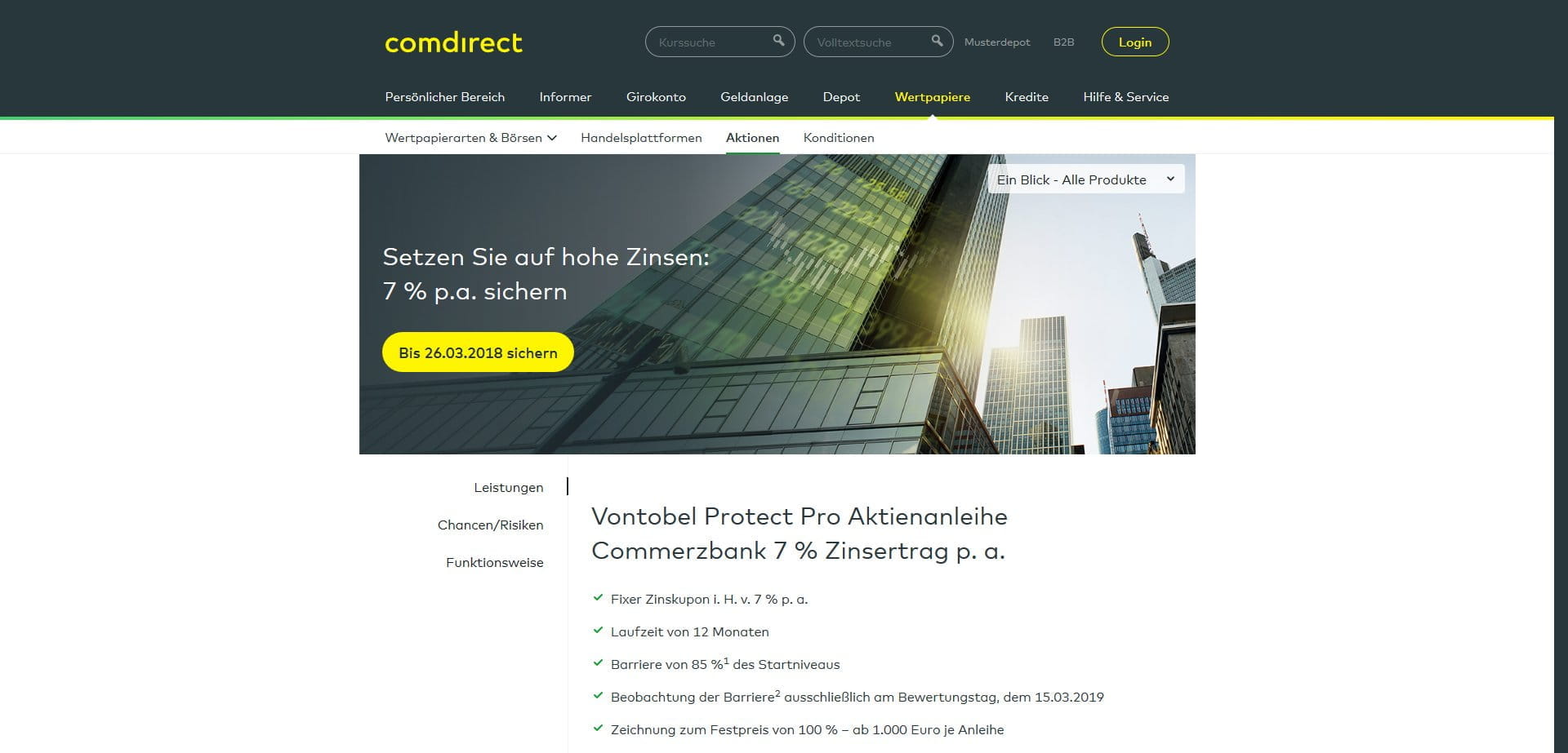 Comdirect forex trading
