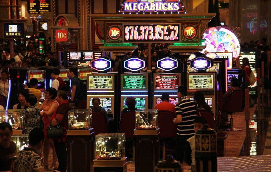 Ein Spielcasino in Macau.