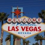 Das Begrüßungsschild von Las Vegas