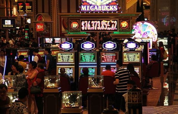 Ein Spielcasino in Macau.