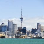 Die neuseeländische Metropole Auckland.