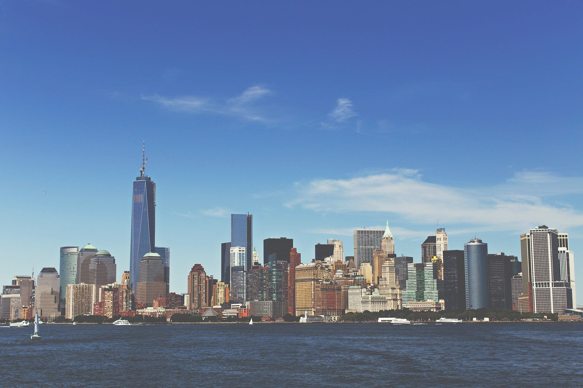 Skyline von New York.