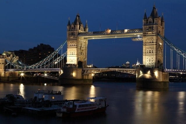 Brücke in London.
