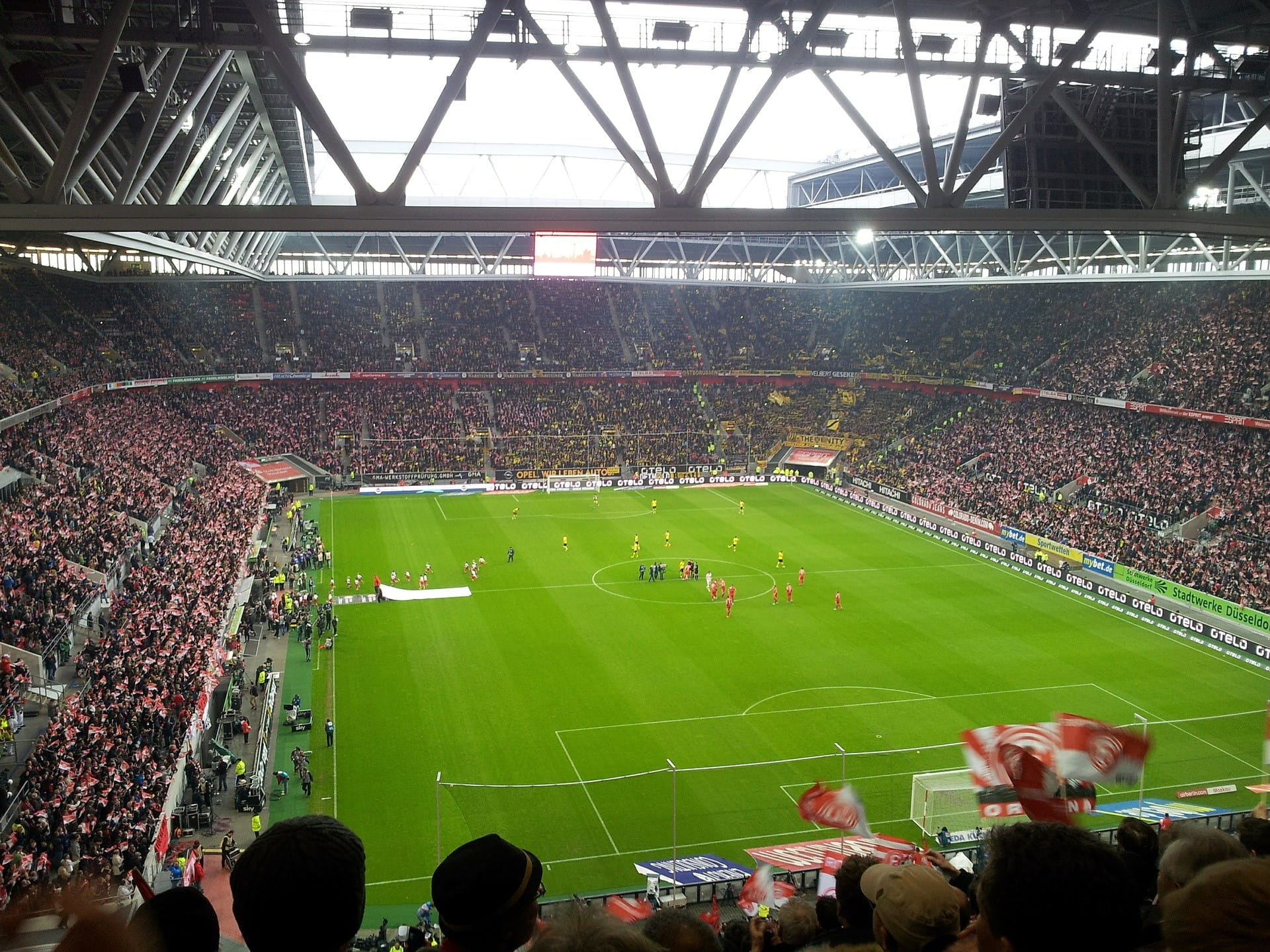 Merkur-Spielarena in Düsseldorf.