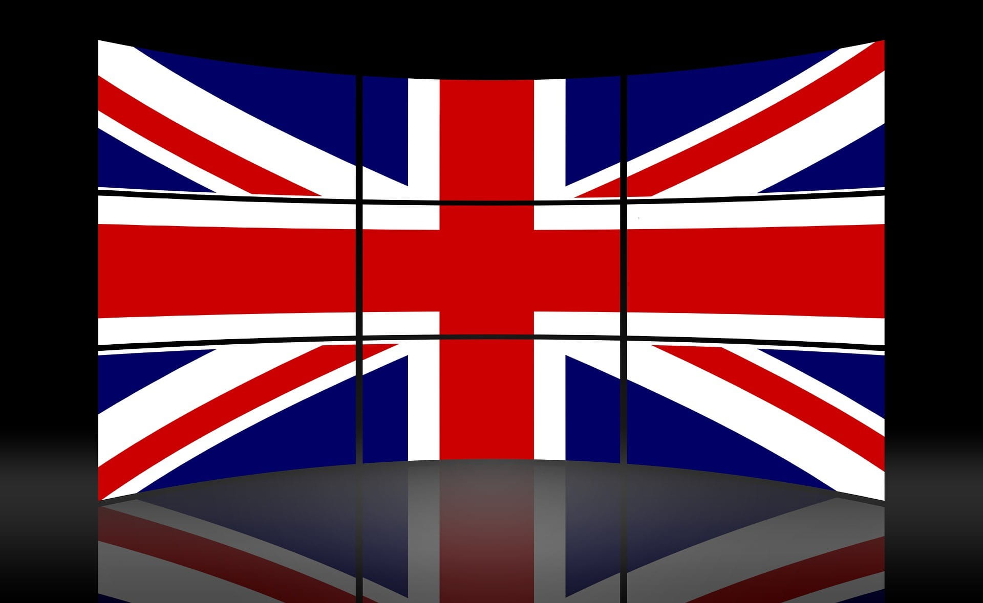 Britische Flagge.