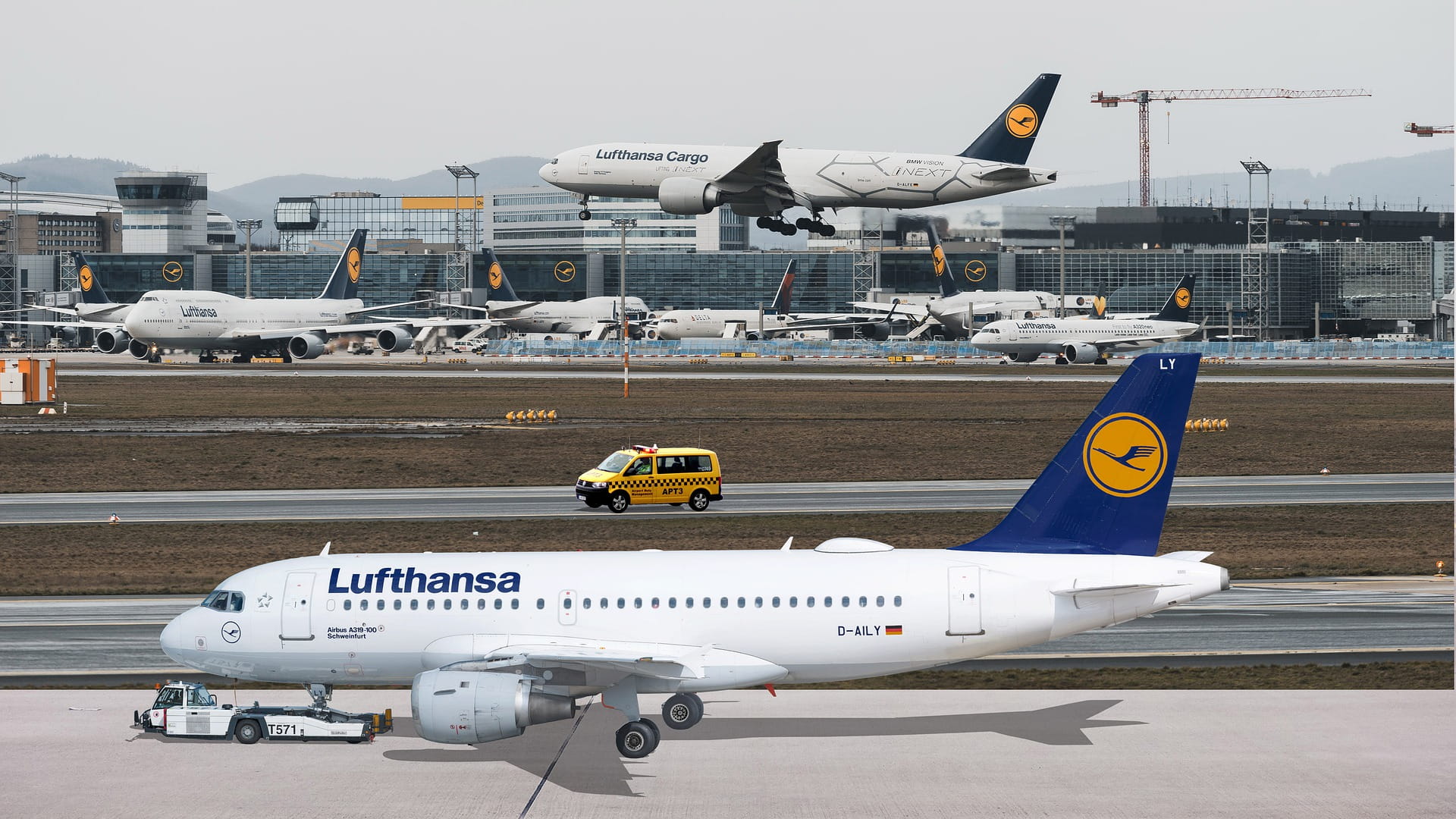 Lufthansa Flugzeuge.