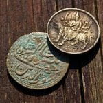Alte Münzen.