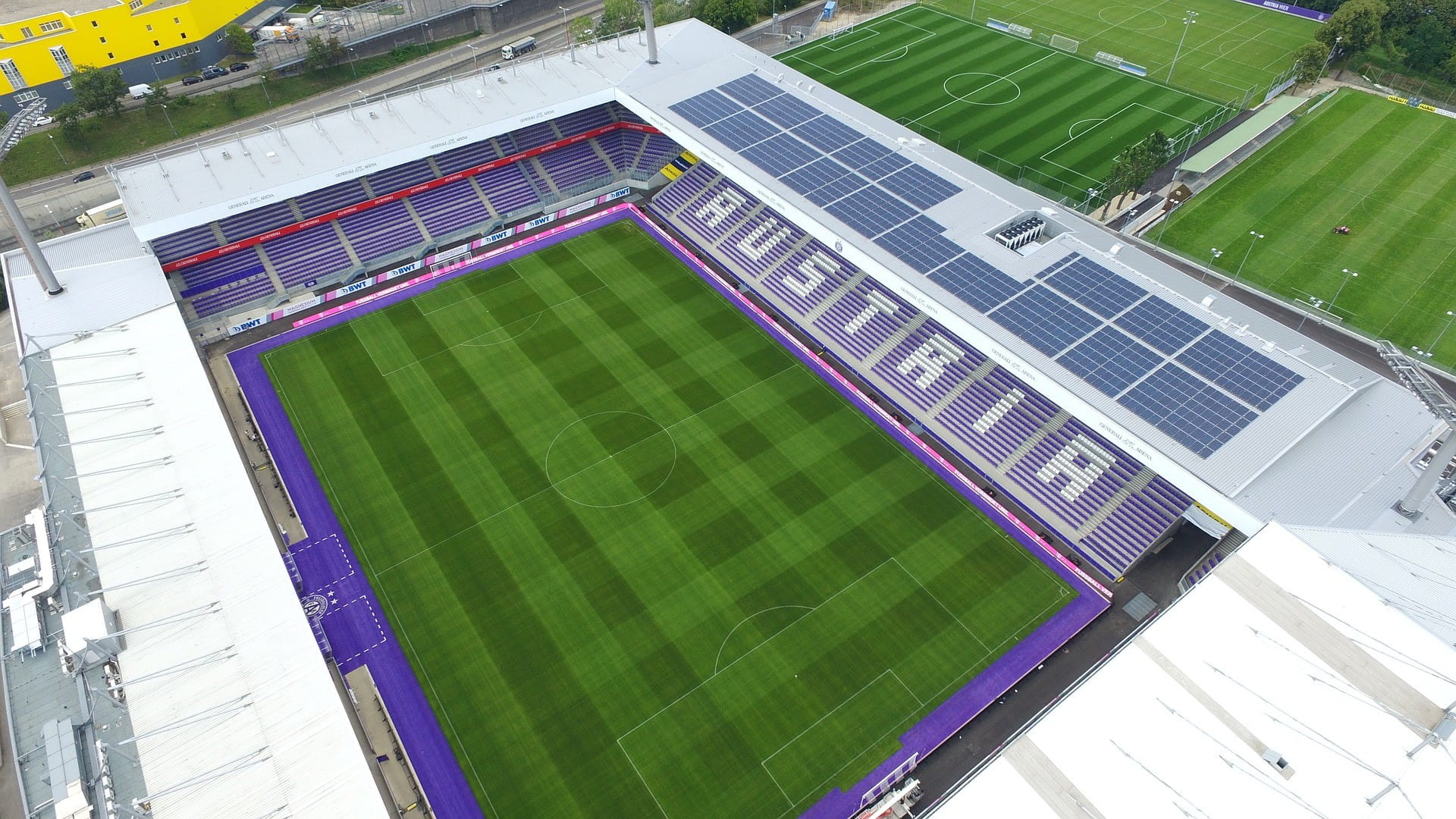 Stadion sepak bola Wina.