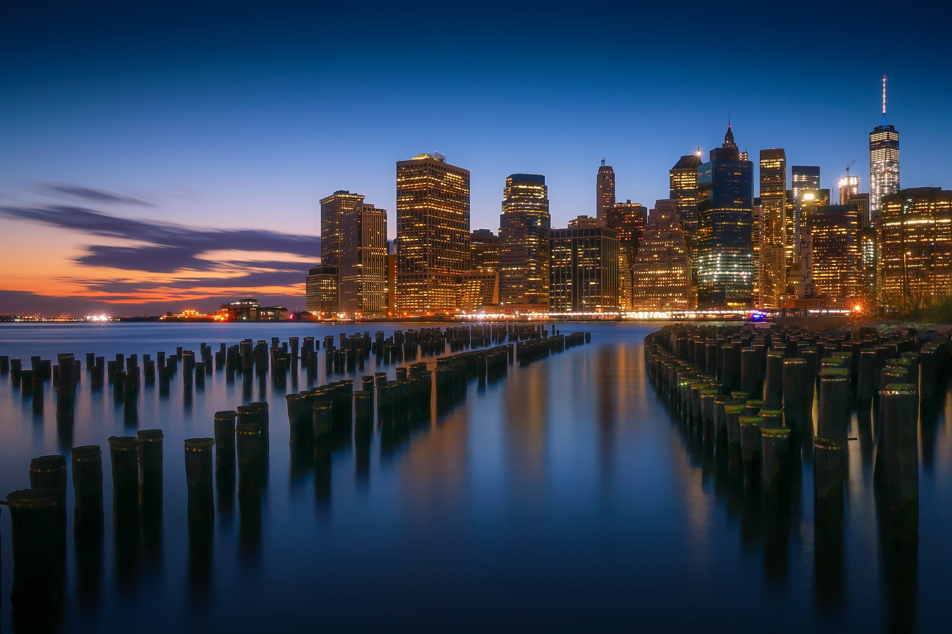 New Yorks Skyline.