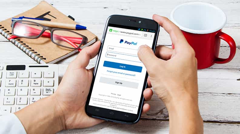 Beim Zahlungsprozess mit PayPal kann ganz einfach die Ratenzahlung ausgewählt werden.