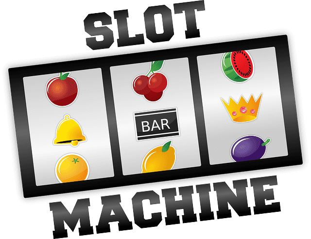 Ein animierter Spielautomat mit den bekannten und beliebten Glücksspielsymbolen wie Früchte und Krone.