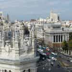 Madrid mit ihrer berühmten Architektur.