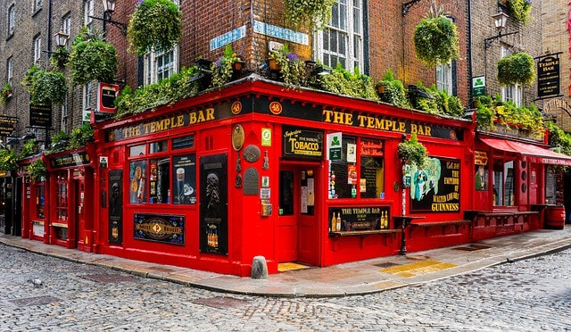 Ein typisches Pub in Dublin.