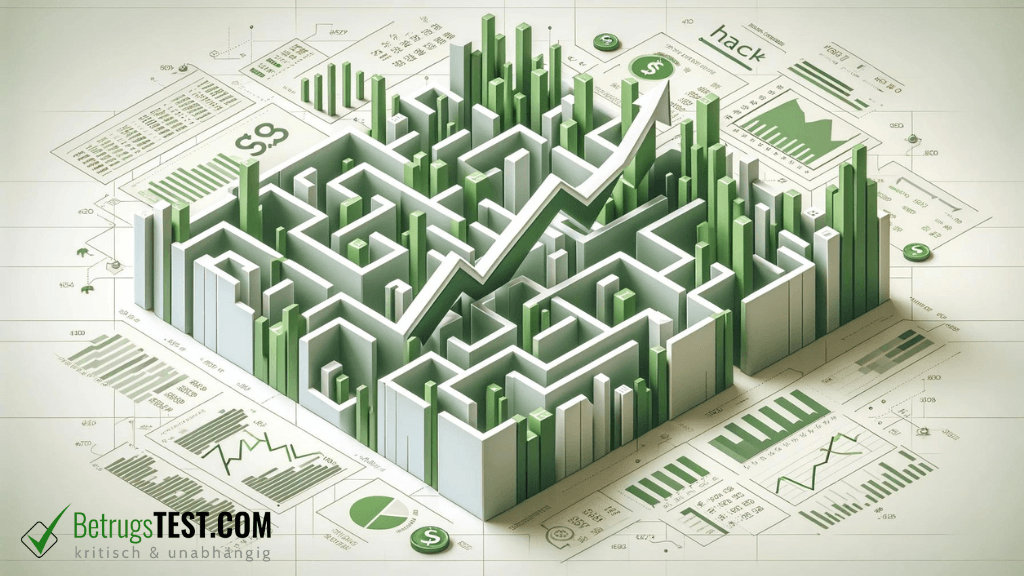 Darstellung von Trading mit Pennystocks Aktien - Erstellt mit AI durch Betrugstest Prompt.