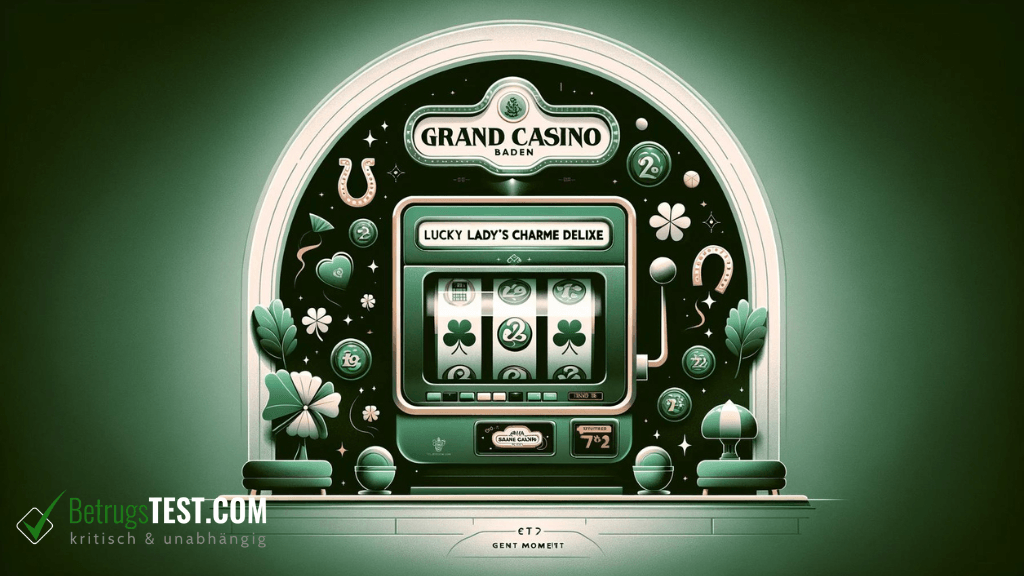 Slot Automat mit Glücksspielsymbolen - Erstellt mit Ai durch Betrugstest Prompt.