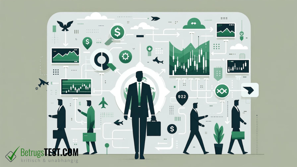 Darstellung von Spreads beim Trading - Erstellt mit AI durch Betrugstest Prompt.