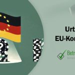 Symbolische Darstellung eines Urteils der EU-Kommission - Erstellt mit AI durch Betrugstest Prompt.