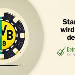 Zweigeteiltes BVB-Logo - Erstellt mit AI durch Betrugstest Prompt.