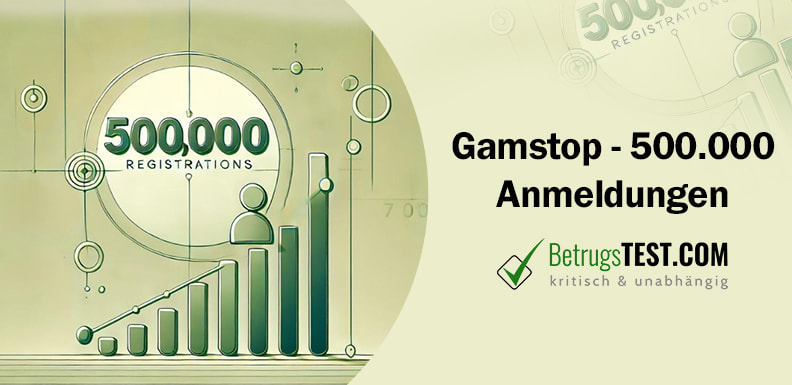 Symbolische Darstellung eines Nutzerwachstums bei Gamstop - Erstellt mit AI durch Betrugstest Prompt.