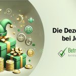 Narrenkappe auf Geschenken platziert und mit Münztürmen drum herum - Erstellt mit AI durch Betrugstest Prompt.