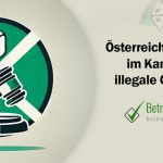 Richterhammer, Spielwürfel und Österreichischer Adler - Erstellt mit AI durch Betrugstest Prompt.