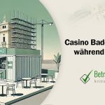 Darstellung eines Casinos, das sich im Umbau befindet - Erstellt mit AI durch Betrugstest Prompt.