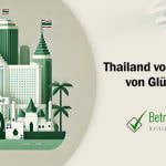 Casino-Komplex, der sich im Bau befindet und Flagge Thailands - Erstellt mit AI durch Betrugstest Prompt.