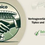Zwei sich schüttelnde Hände vor dem Hintergrund eines Fußballstadions - Erstellt mit AI durch Betrugstest Prompt.