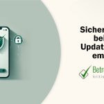 Smartphone mit einem durchgestrichenen Schlosssymbol auf dem Display - Erstellt mit AI durch Betrugstest Prompt.