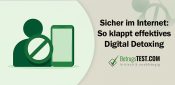 Silhouette einer Person, die sich neben einem Smartphone mit leerem Display befindet - Erstellt mit AI durch Betrugstest Prompt.